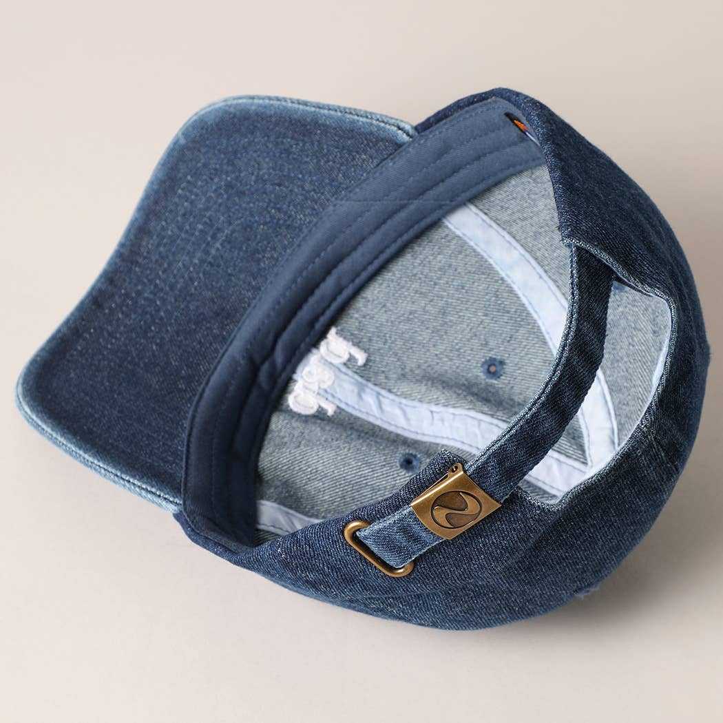 Dad Embroidered Denim Cap