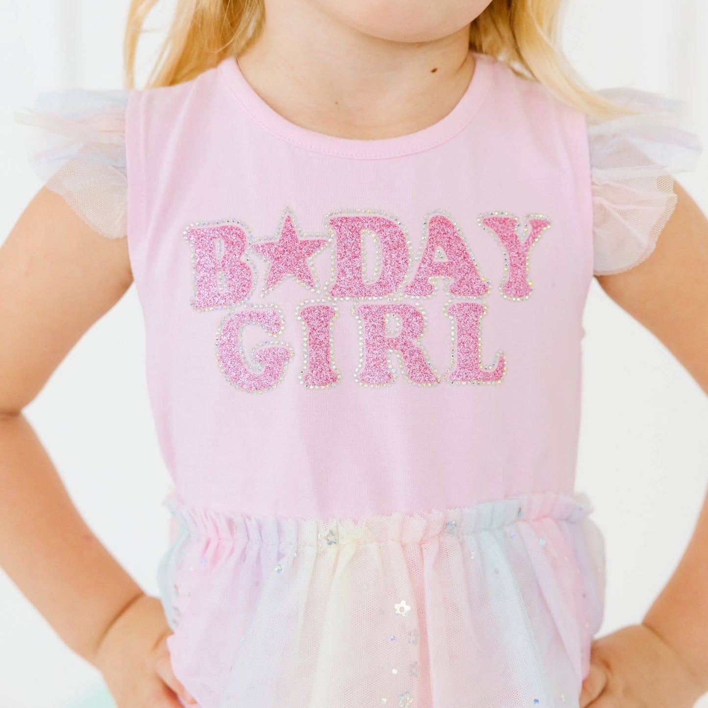 Birthday Girl Fairy Dust Tutu Dress