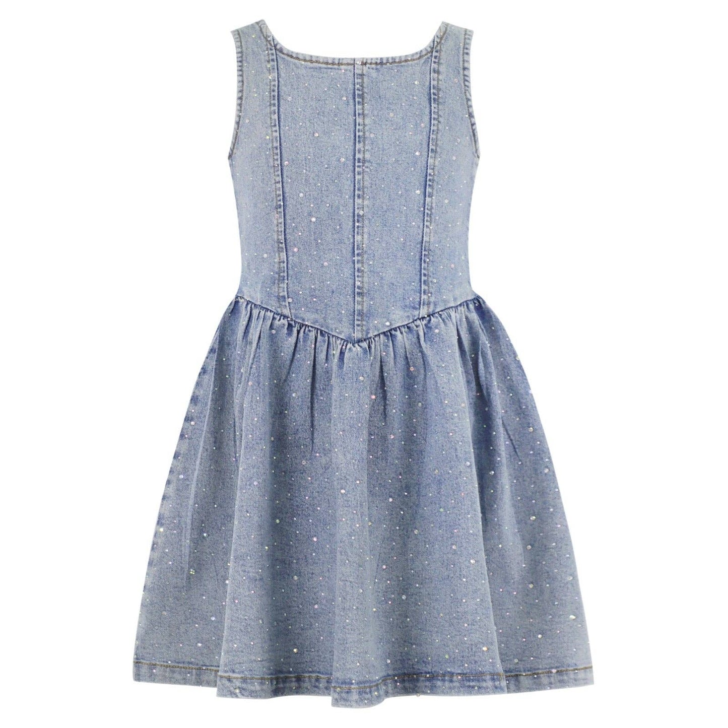 Denim Sparkle Dress