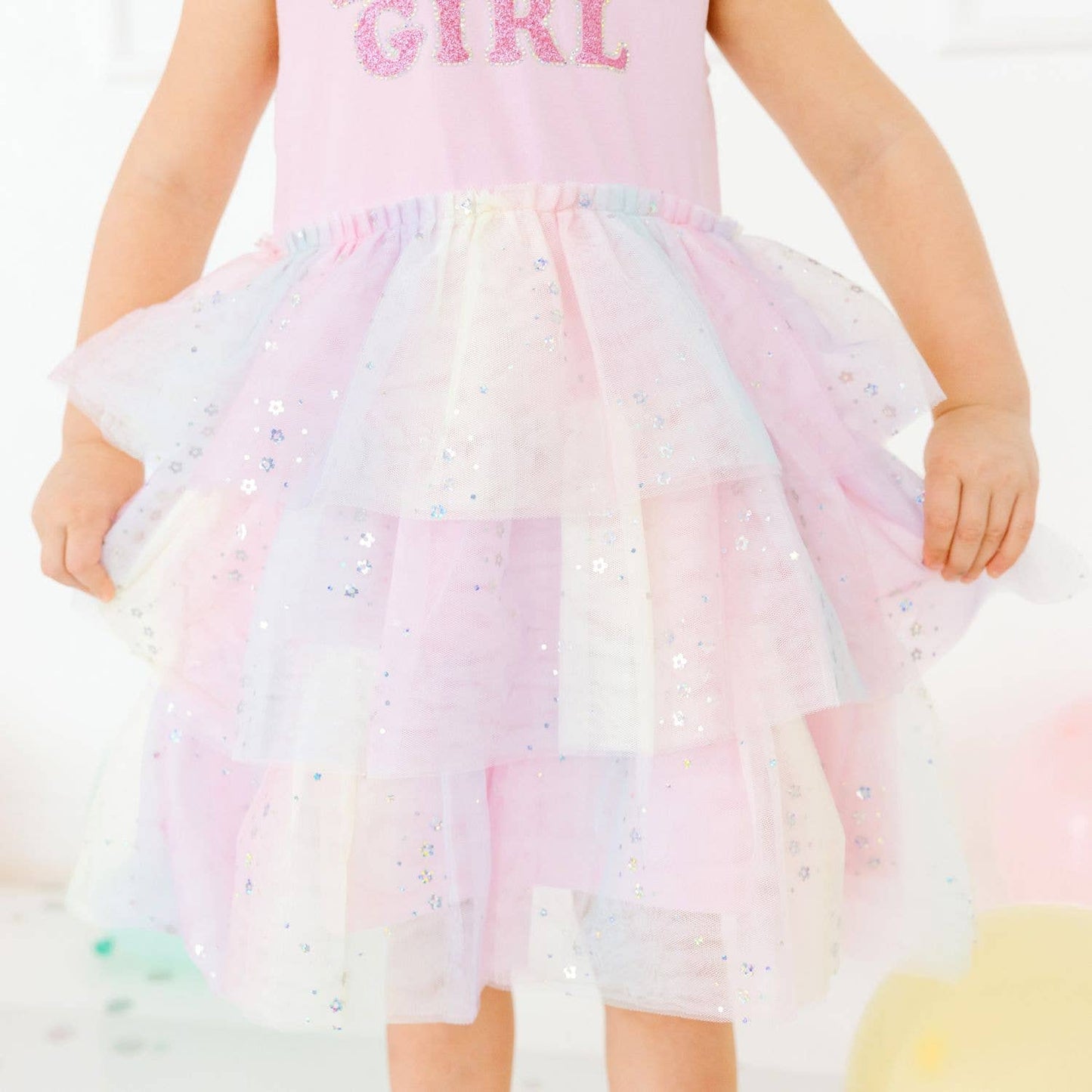 Birthday Girl Fairy Dust Tutu Dress