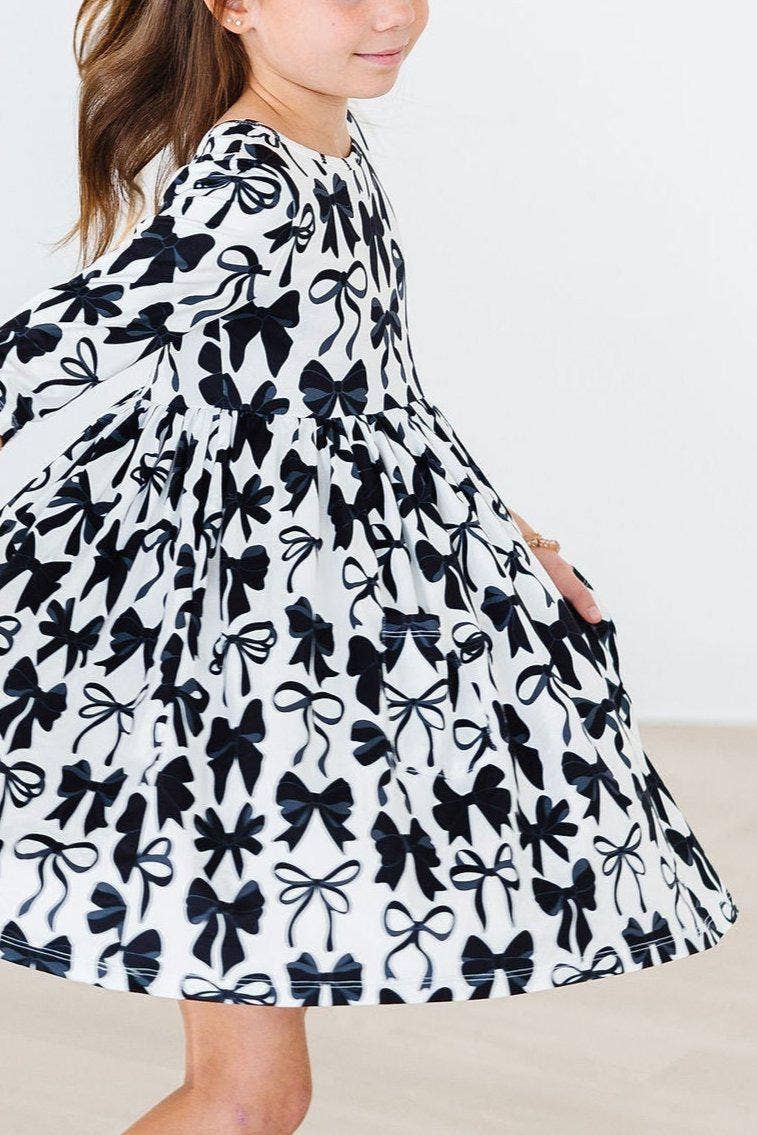 Perfectly Tied Twirl Dress