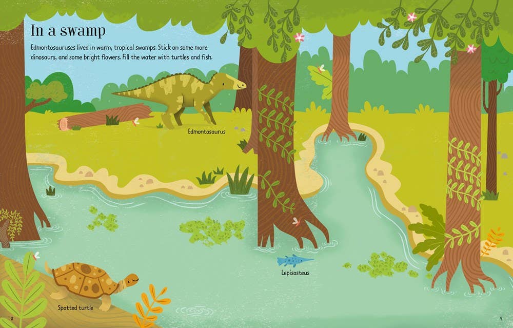 First Sticker Book - Dinosaurs